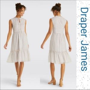 Draper James rainbow Swiss dot dress